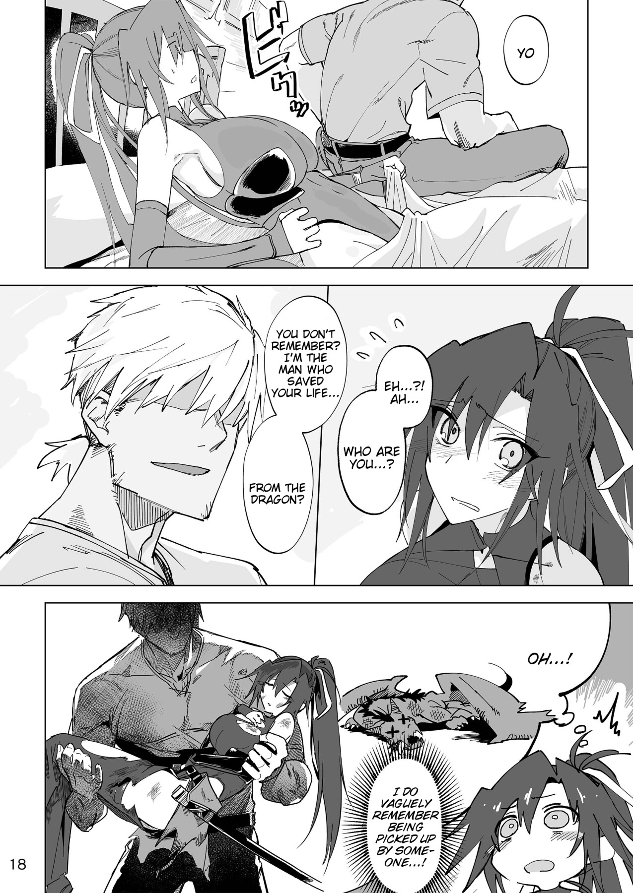 Hentai Manga Comic-Another World♀Hero-Read-15